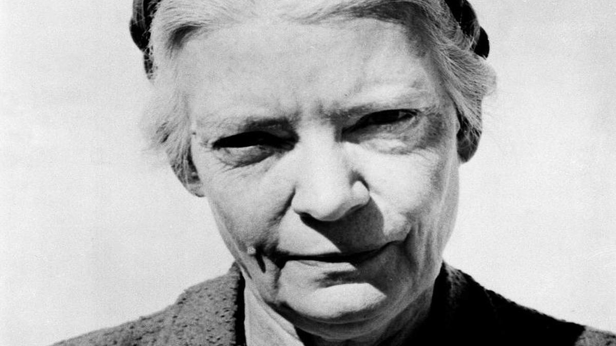 
Dorothy Day, publisher of "The Catholic Worker," is shown circa 1960.
