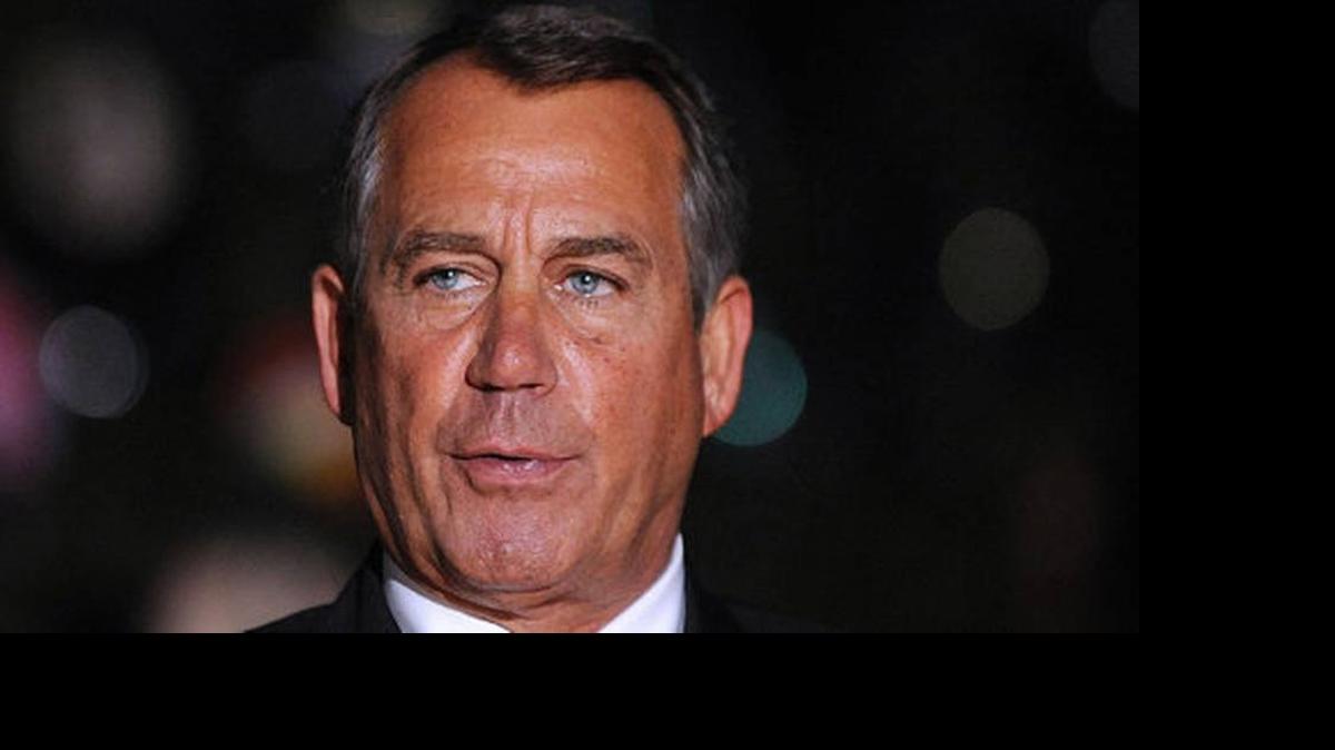 
Republican House Speaker John Boehner of Ohio

