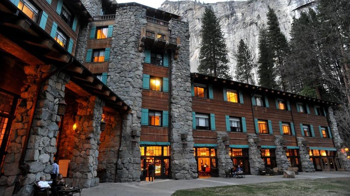 
The historic Ahwahnee hotel is part of the disputed concessions contract at Yosemite National Park.

