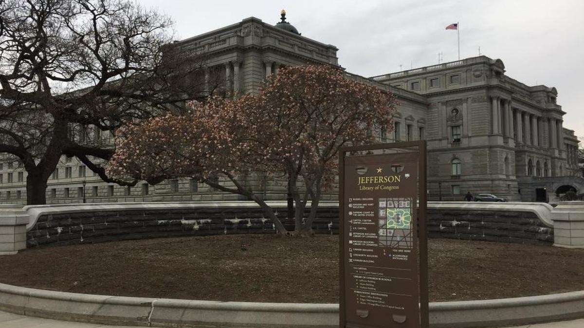 The Library of Congress, seen on Monday, March 6, 2017, is home to the American Folklife Center.