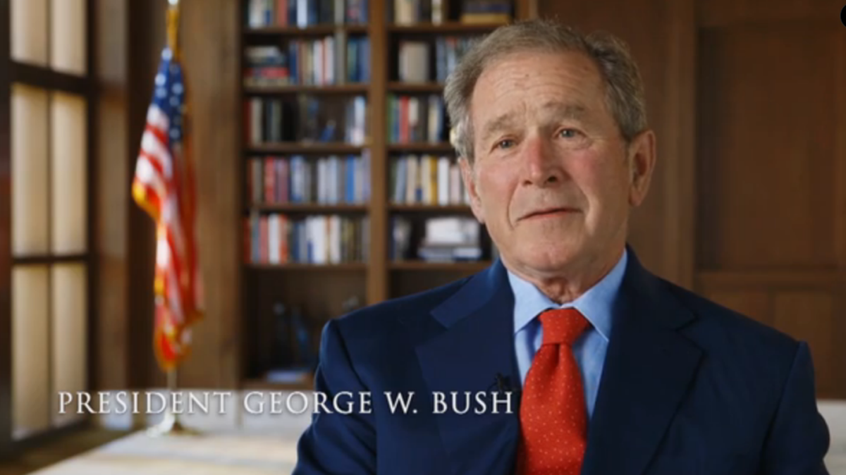 The former president commented on Alexander Hamilton’s legacy — and perhaps his own? — in a taped segment for the documentary on the Broadway show.