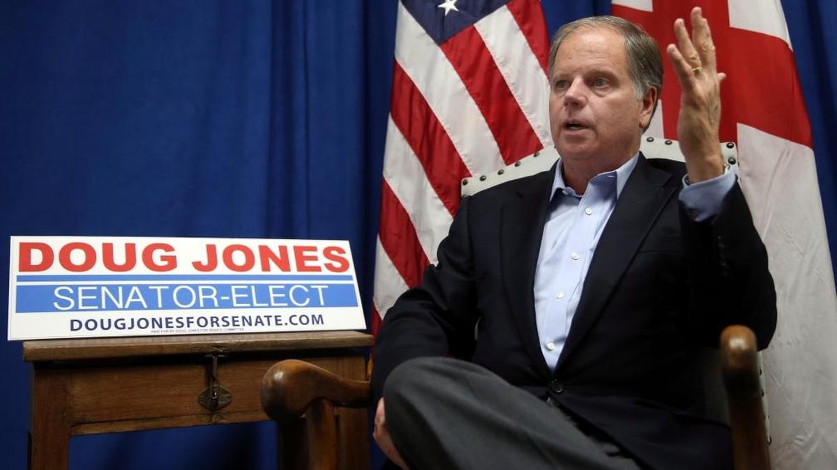 Democrat Doug Jones, who beat the Republican candidate, Roy Moore, in a Senate race in Alabama, had more than 1,300 donors in common with Jon Ossoff, the Democrat who ran for a House seat in Georgia earlier this year.