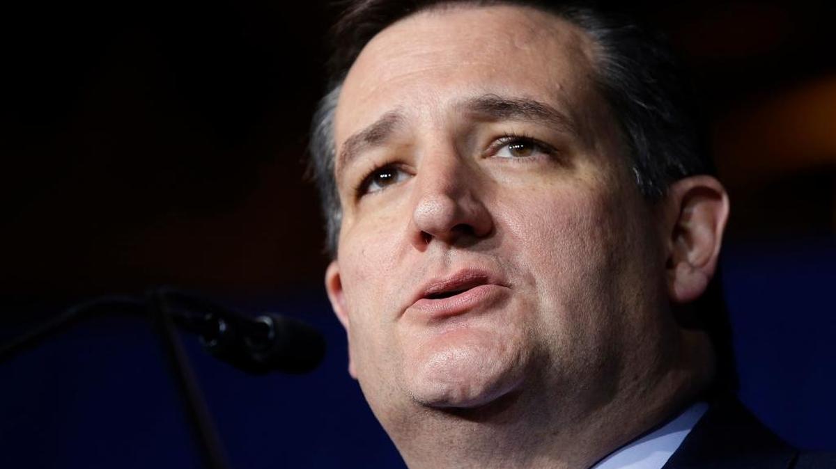 Republican presidential candidate, Sen. Ted Cruz, R-Texas, speaks during a primary night campaign event, Tuesday, May 3, 2016, in Indianapolis. The once-presidential rival, who refused to give Trump his endorsement at the Republican National Convention in July, is expected to say he will now support the nominee, Politico reported Friday.