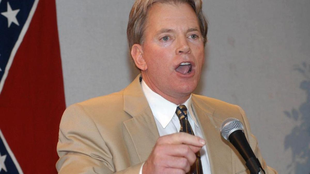 Former Ku Klux Klan leader David Duke, shown here in 2004, said Friday he plans to run for U.S. Senate in Louisiana.