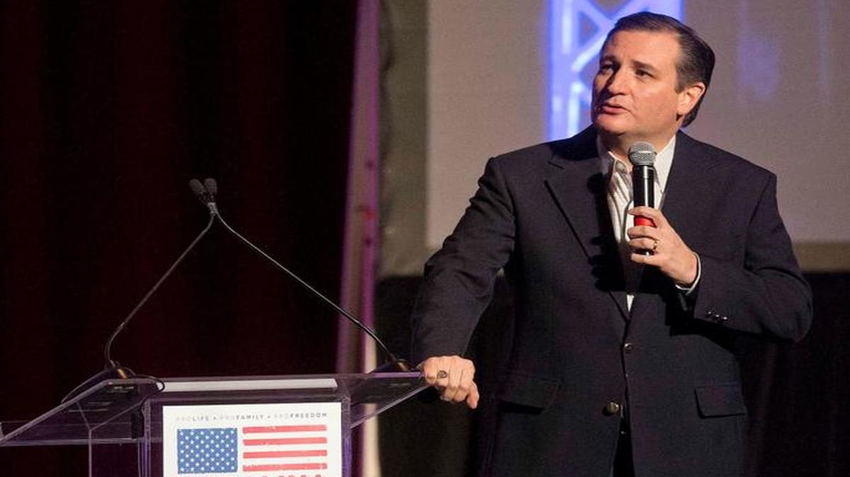 Republican presidential candidate Sen. Ted Cruz, R-Texas, speaks at the Carolina Values Summit at Winthrop University on Thursday, Feb. 11, 2016, in Rock Hill, South Carolina.