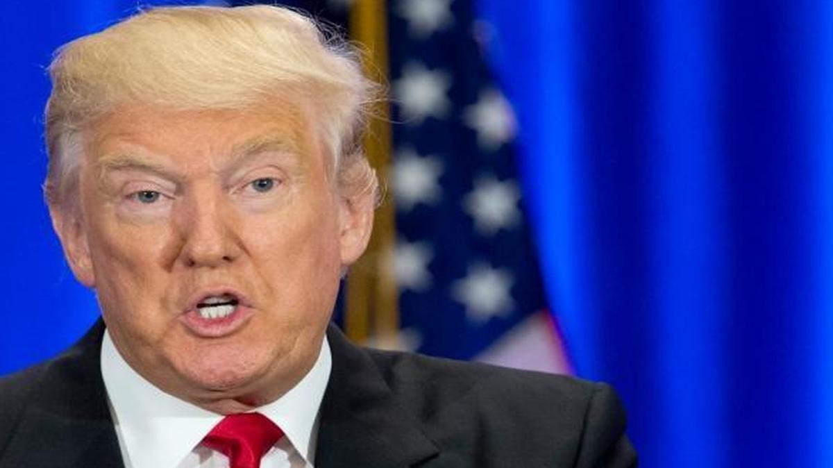 Republican presidential candidate Donald Trump speaks in New York, Wednesday, June 22, 2016.