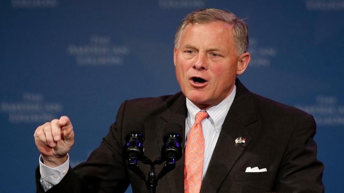 FILE– U.S. Sen. Richard Burr, R-N.C., has condemned Donald Trump’s remarks about sexually assaulting women but says he’s still supporting Trump for president.