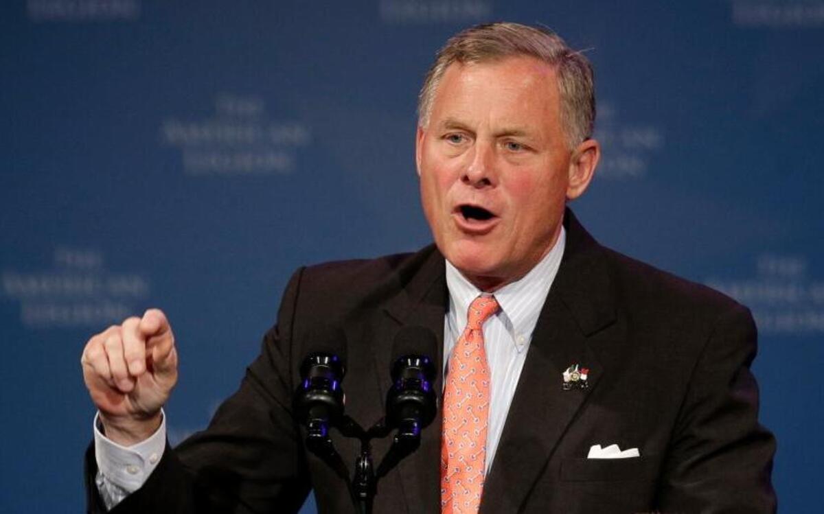 FILE– U.S. Sen. Richard Burr, R-N.C., has condemned Donald Trump’s remarks about sexually assaulting women but says he’s still supporting Trump for president.