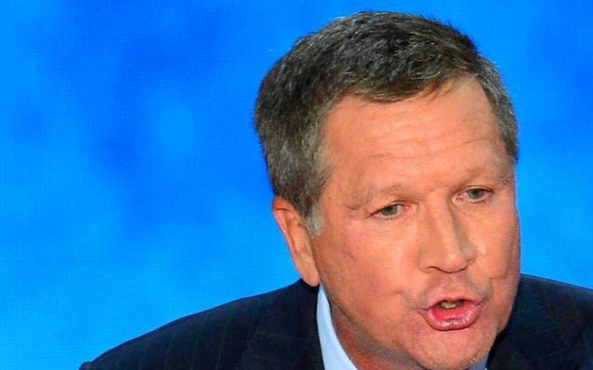
Gov. John Kasich at the Republican National Convention in Tampa, Fla., on Tuesday, Aug. 28, 2012.
