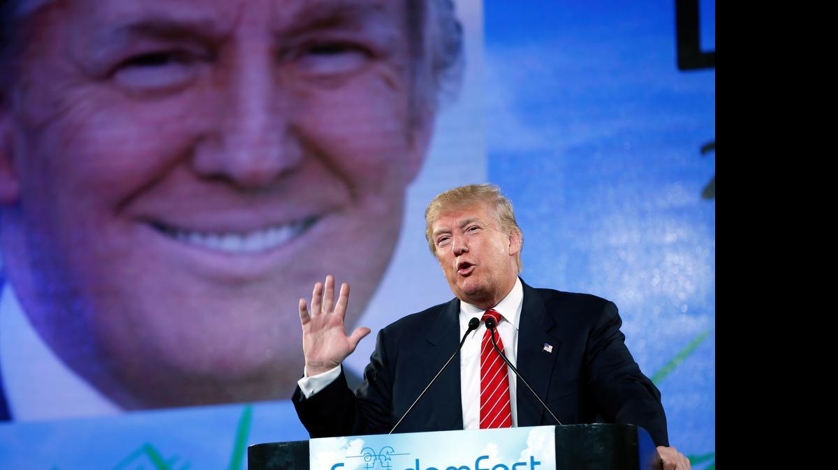 
Republican presidential candidate Donald Trump lashes out against embattled comedian Bill Cosby in a taped radio interview to air Sunday. He also has choice words for Republican Sen. John McCain of Arizona.
