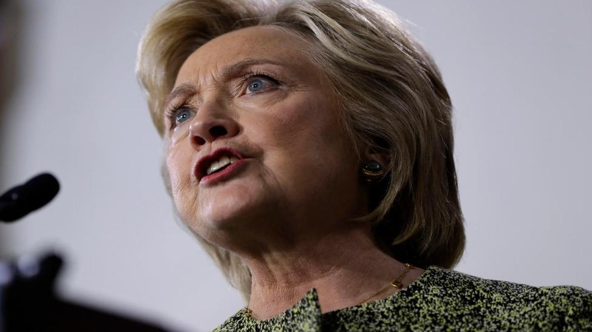 In this Sept. 19, 2016 file photo, Democratic presidential candidate Hillary Clinton speaks in Philadelphia. She has proposed new taxes on some forms of inheritance.