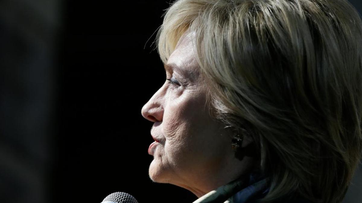 
Can Hillary Clinton look and act presidential in the first Democratic debate?
