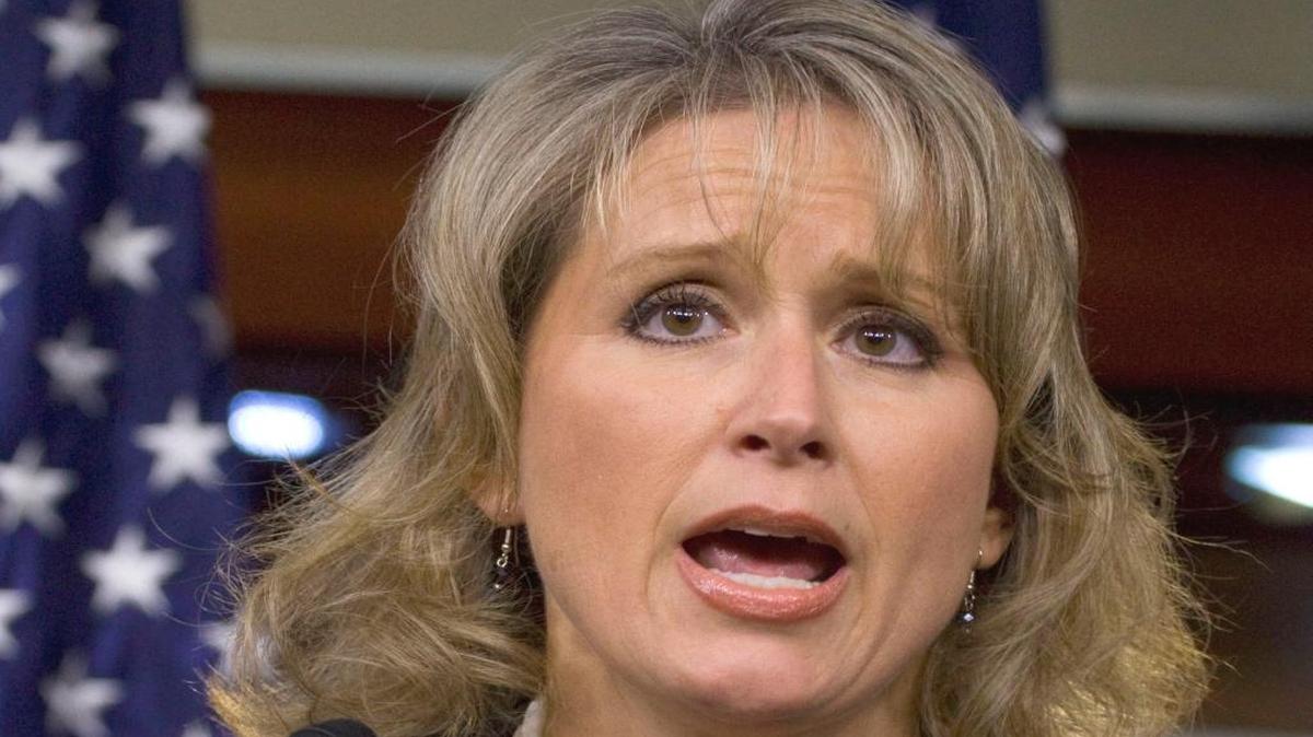 FILE – U.S. Rep. Renee Ellmers, R-N.C., speaks on Capitol Hill in 2011. Ellmers faces a primary challenge from fellow GOP incumbent Rep. George Holding. Either Holding or Ellmers will lose their seat in Congress following North Carolina’s June 7 primary.