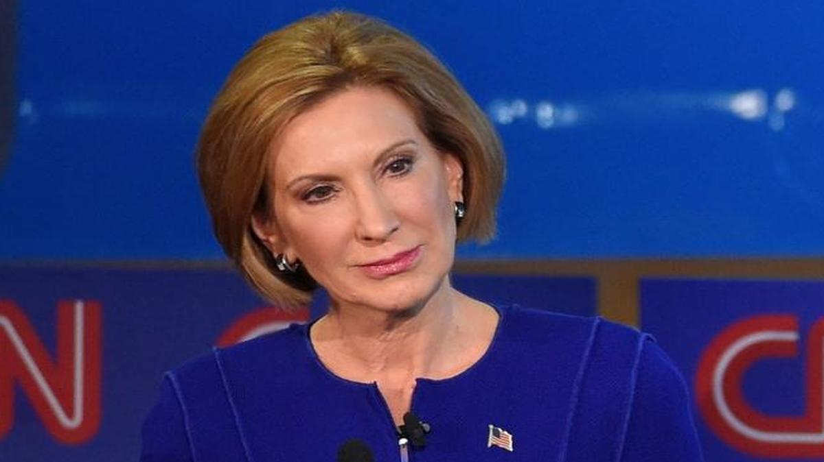 
Republican presidential candidate Carly Fiorina during Wednesday’s Republican debate.
