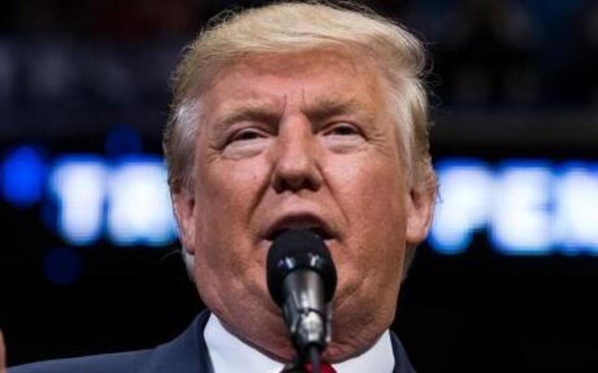 Donald Trump at a rally in Pennsylvania on Monday, Oct. 10, 2016.