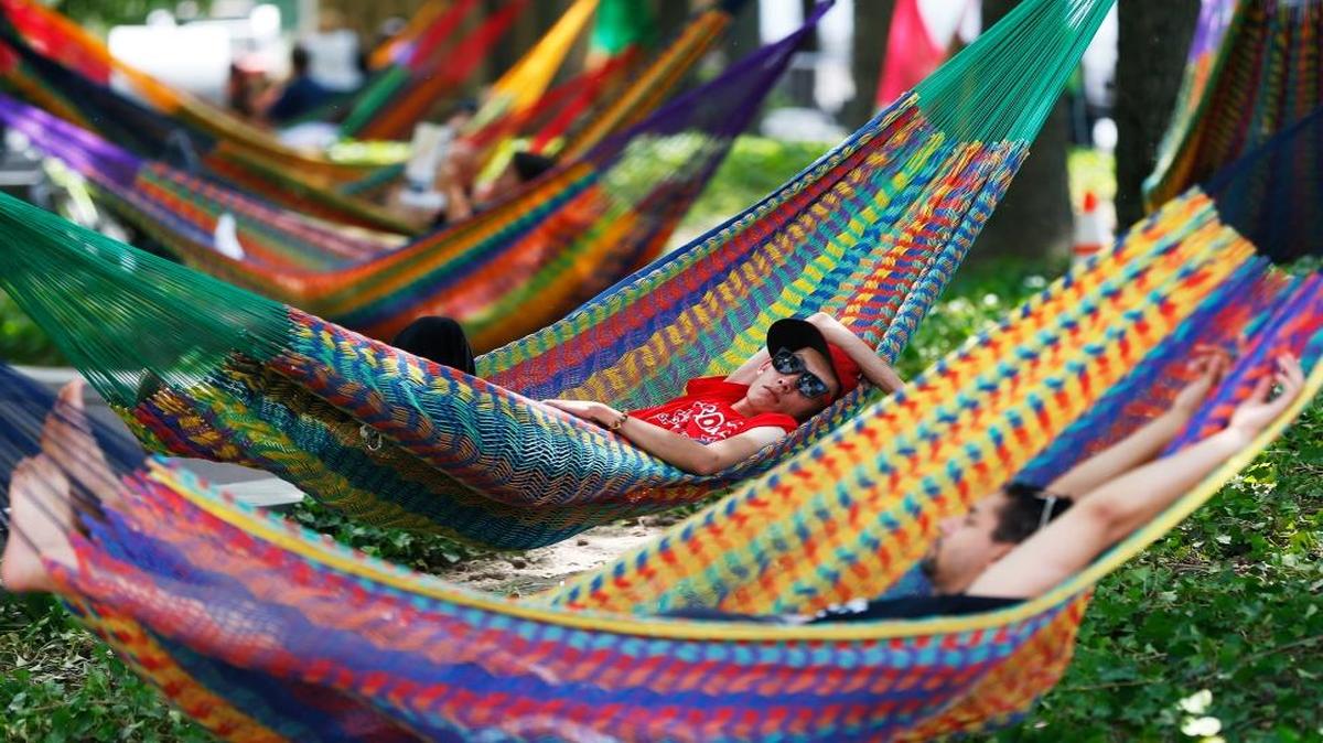 Hammocks will be forbidden in the “event zone” of the Republican Convention in Cleveland.