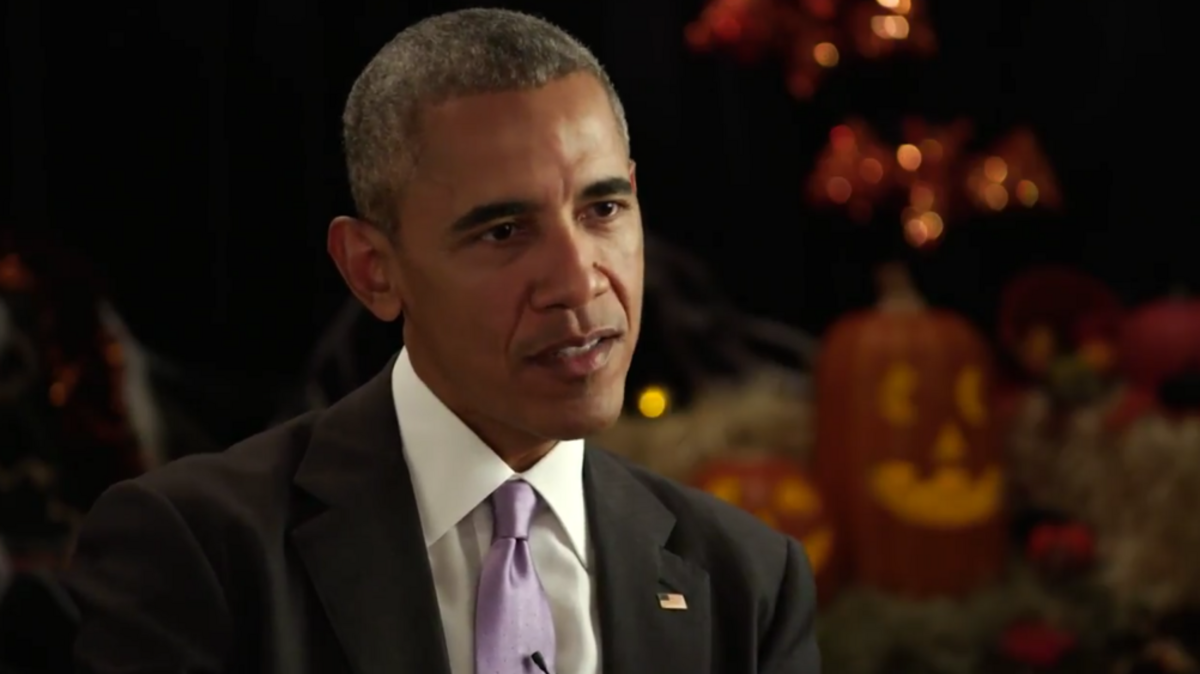 The president sat down with late night comedy show host Samantha Bee to discuss Hillary Clinton, getting out the vote and his own post-presidency plans.