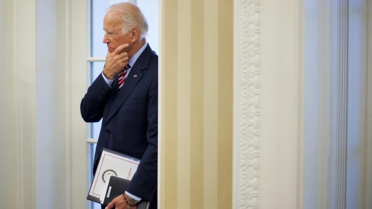 
Is Vice President Joe Biden contemplating a run for the presidency? 
