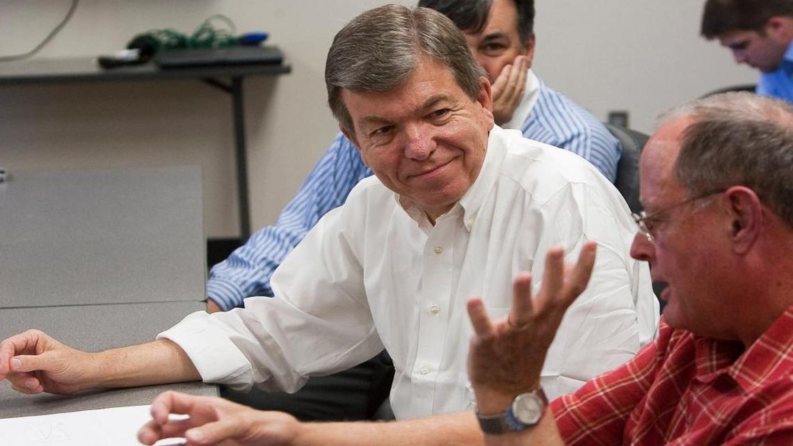 Sen. Roy Blunt Missouri distanced himself Monday from Donald Trump's disparaging remarks toward the parents of a slain service member, but he stopped short of pulling his endorsement of the GOP presidential nominee.