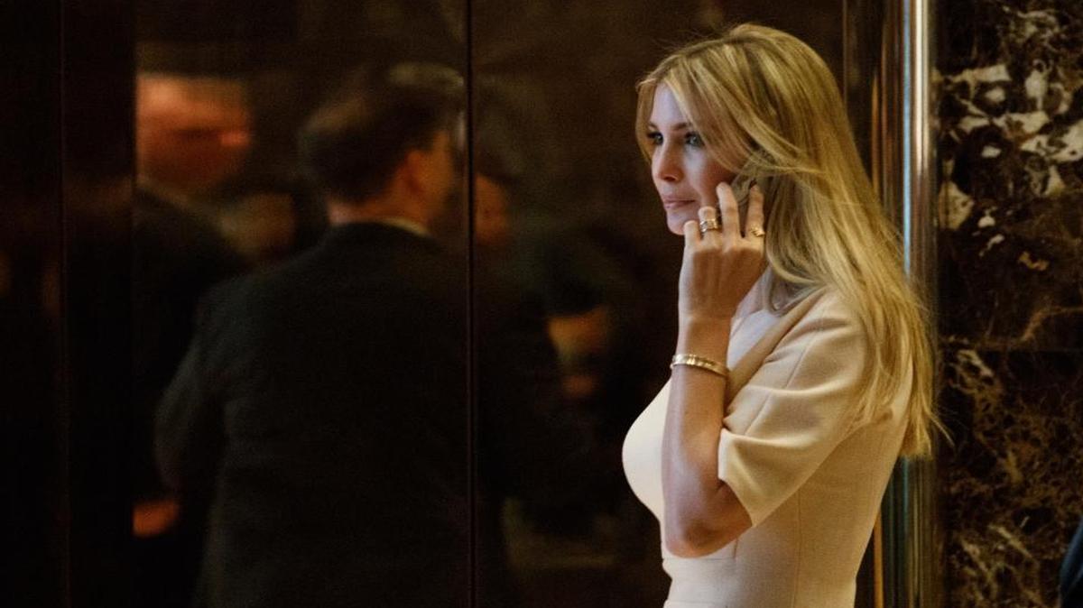 Ivanka Trump, daughter of President-elect Donald Trump, arrives at Trump Tower, Friday, Nov. 11, 2016, in New York.