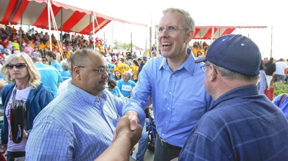 Democrat Paul Davis is running for Congress in a Kansas district that President Donald Trump won with 56 percent of the vote in 2016. So far Davis has out-raised all four of his GOP opponents combined, hauling in more than $400,000 for his campaign since August.