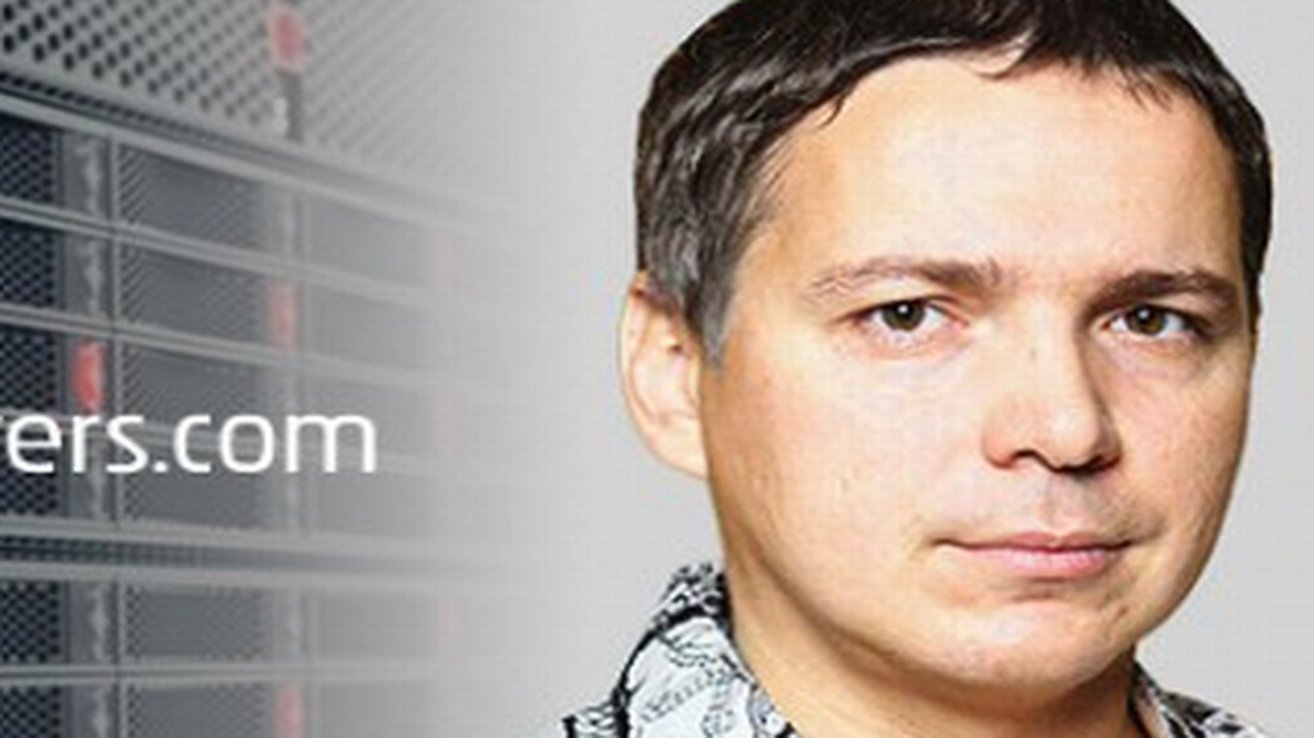 An image of Alexsej Gubarev from the Russian website of Servers.com, which is owned by his parent company, XBT Holding.