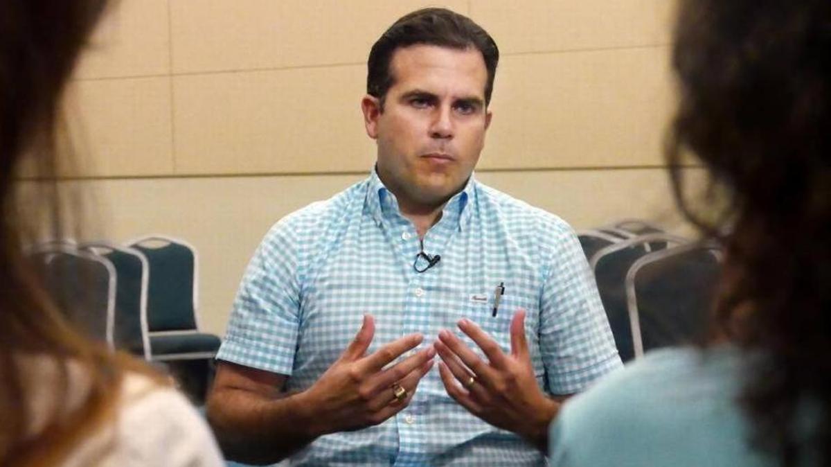 Puerto Rico Gov. Ricardo Roselló
