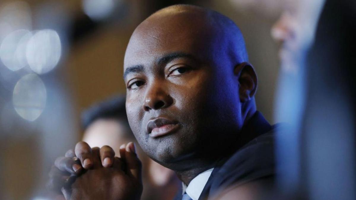 Jaime Harrison, associate chairman of the Democratic National Committee and U.S. Senate candidate in South Carolina