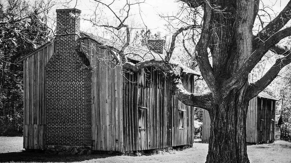 
The Slave Quarters: The four buildings at Horton Grove once were home to nearly 100 people enslaved at Stagville, N.C.
