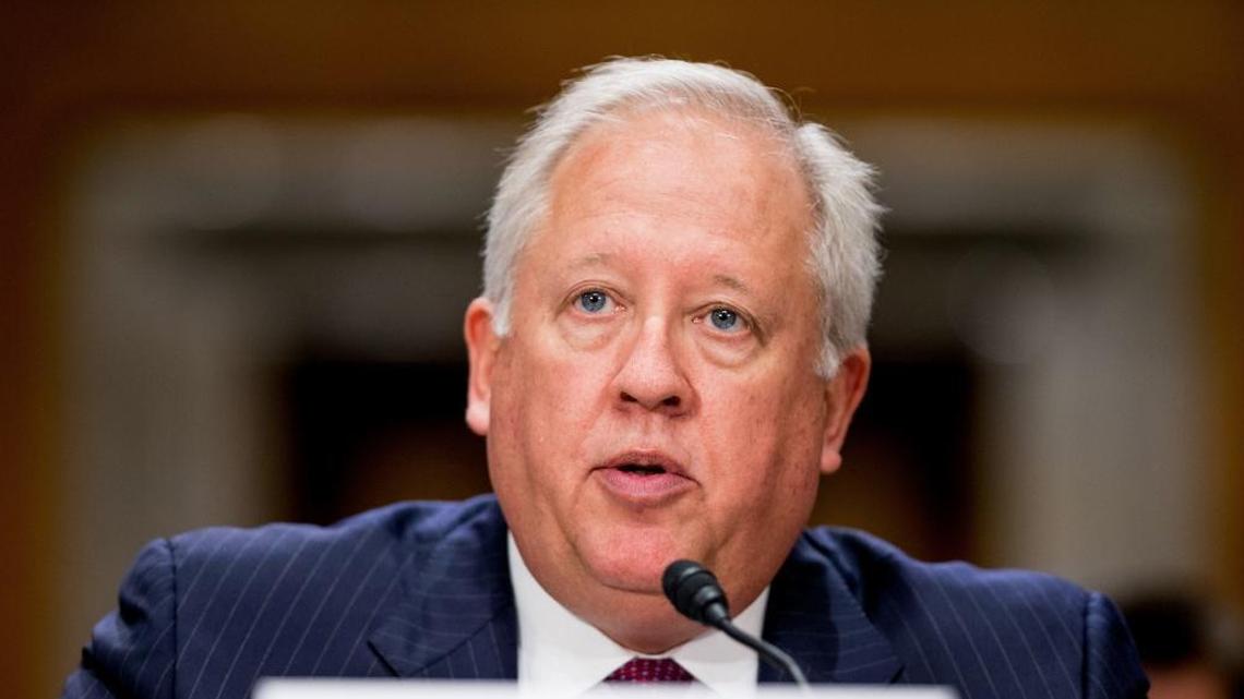 State Department Undersecretary for Political Affairs Thomas Shannon, Jr., testifies on Capitol Hill in Washington, Tuesday, April 5, 2016, before the Senate Foreign Relations Committee hearing on recent Iranian actions and implementation of the nuclear deal.