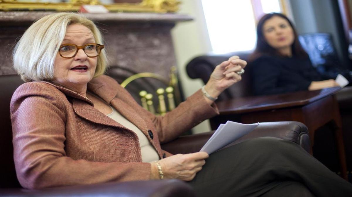 Sen. Claire McCaskill, D-Mo., paid for Sens. Chuck Schumer and Jon Tester to join her on a trip to Cancun to celebrate her husband’s 70th birthday.