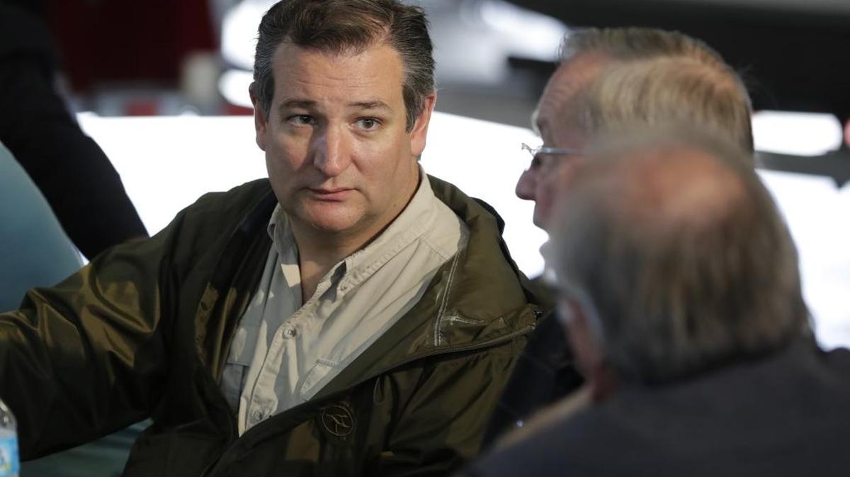 Sen. Ted Cruz, R-Texas, shown here in Corpus Christi, Texas, has raised most of his money for his 2018 re-election from Texas donors.