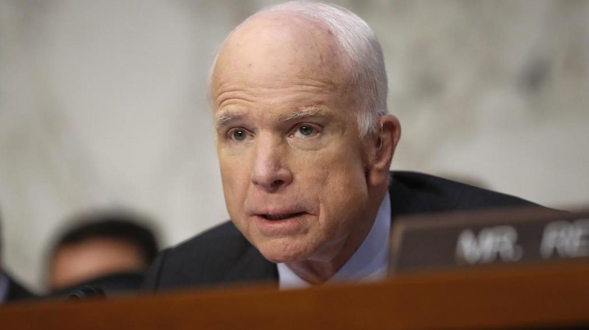McCain has served as Chairman of the Senate Armed Services Committee since 2015.