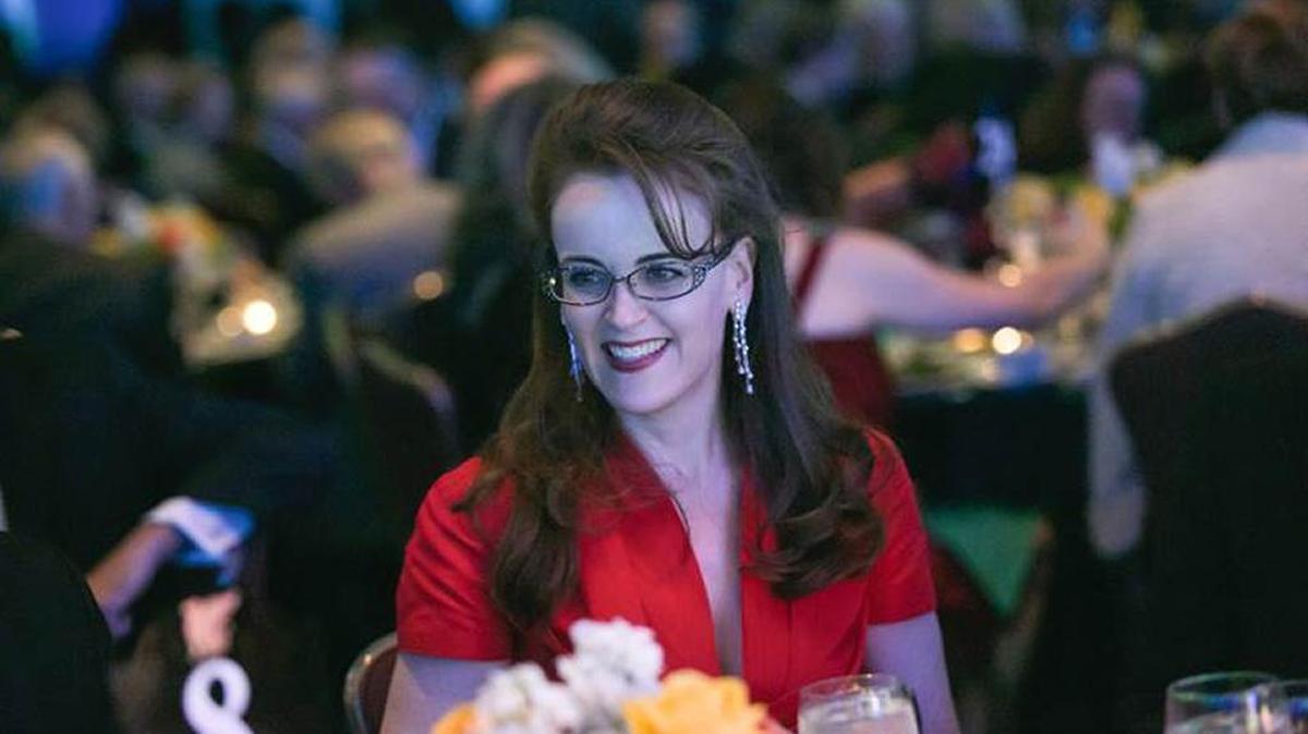 Conservative donor Rebekah Mercer pictured at the Media Research Center's 2015 annual gala, held at the National Building Museum in Washington, D.C. She has donated to Rep. Evan Jenkins in the West Virginia Senate GOP primary.