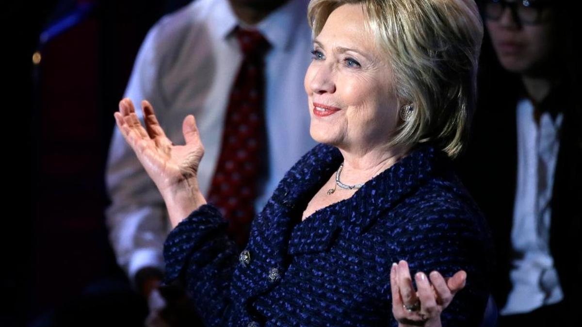 Hillary Clinton said the Democratic Party must focus on its future.