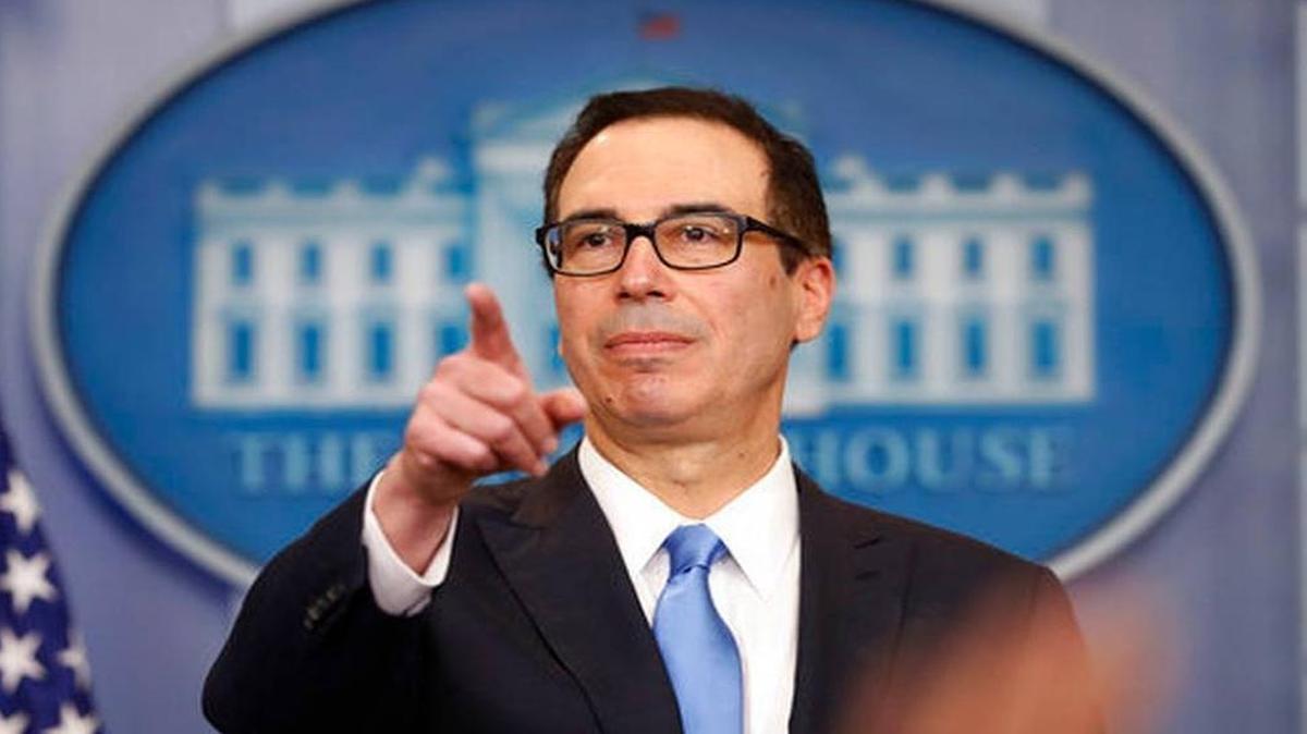 Treasury Secretary Steve Mnuchin points to a member of the media as he answers questions during the daily briefing in the Brady Press Briefing Room of the White House in Washington, Monday, April 24, 2017. Mnuchin unveiled the White House’s broad tax plan on Wednesday.