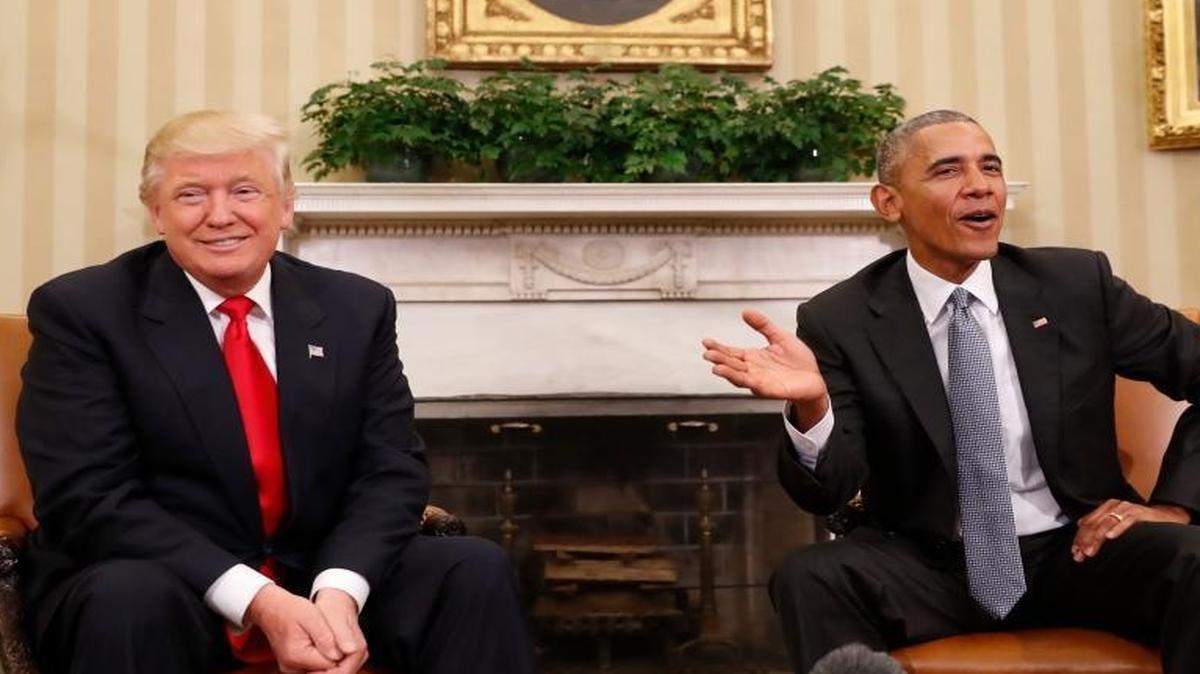 President Barack Obama and President-elect Donald Trump in the Oval Office, Nov. 10, 2016. Some immigration advocates think Trump will be an easier adversary to confront than Obama, whose talk about immigration revisions was contradicted by some of the largest deportation numbers in recent U.S. history.