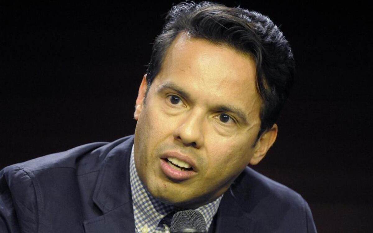 Rev. Samuel Rodriguez in Dallas, Texas for a summit on "Healing the Racial Divide" on Jan. 15, 2015.