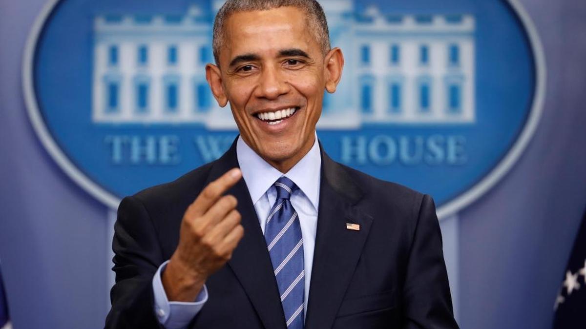 President Barack Obama speaks during a news conference in the briefing room of the White House in Washington, Friday, Dec. 16, 2016.