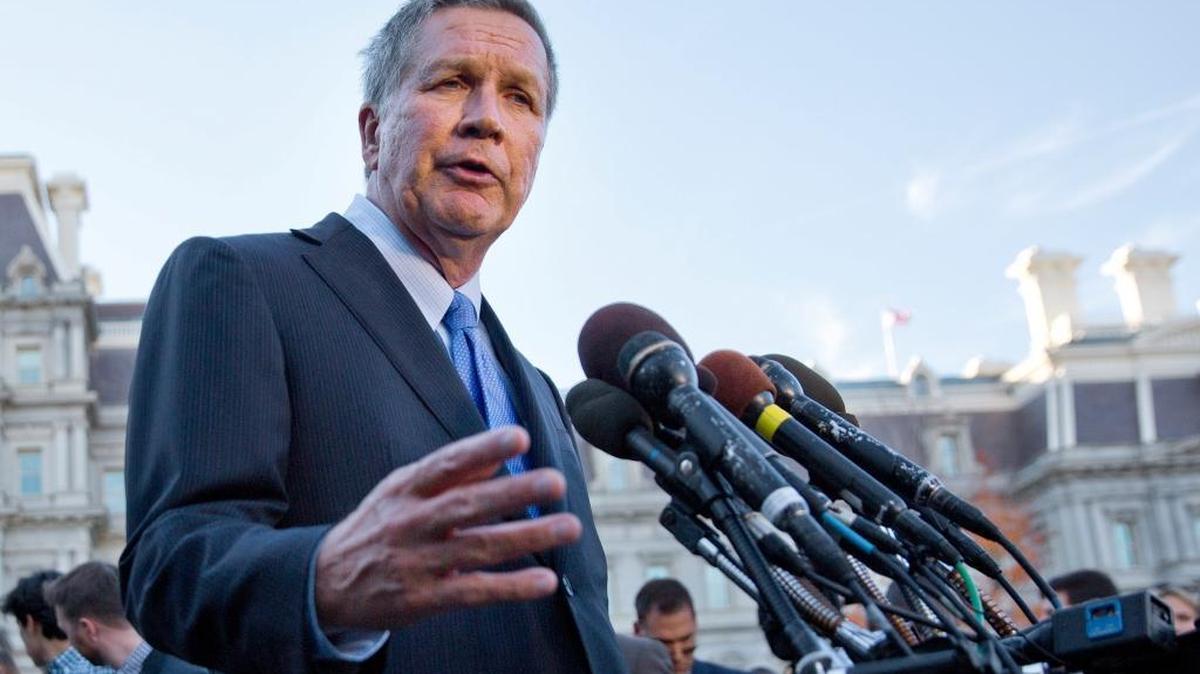Ohio Gov. John Kasich is trying to protect the Medicaid expansion under Obama Care from repeal.