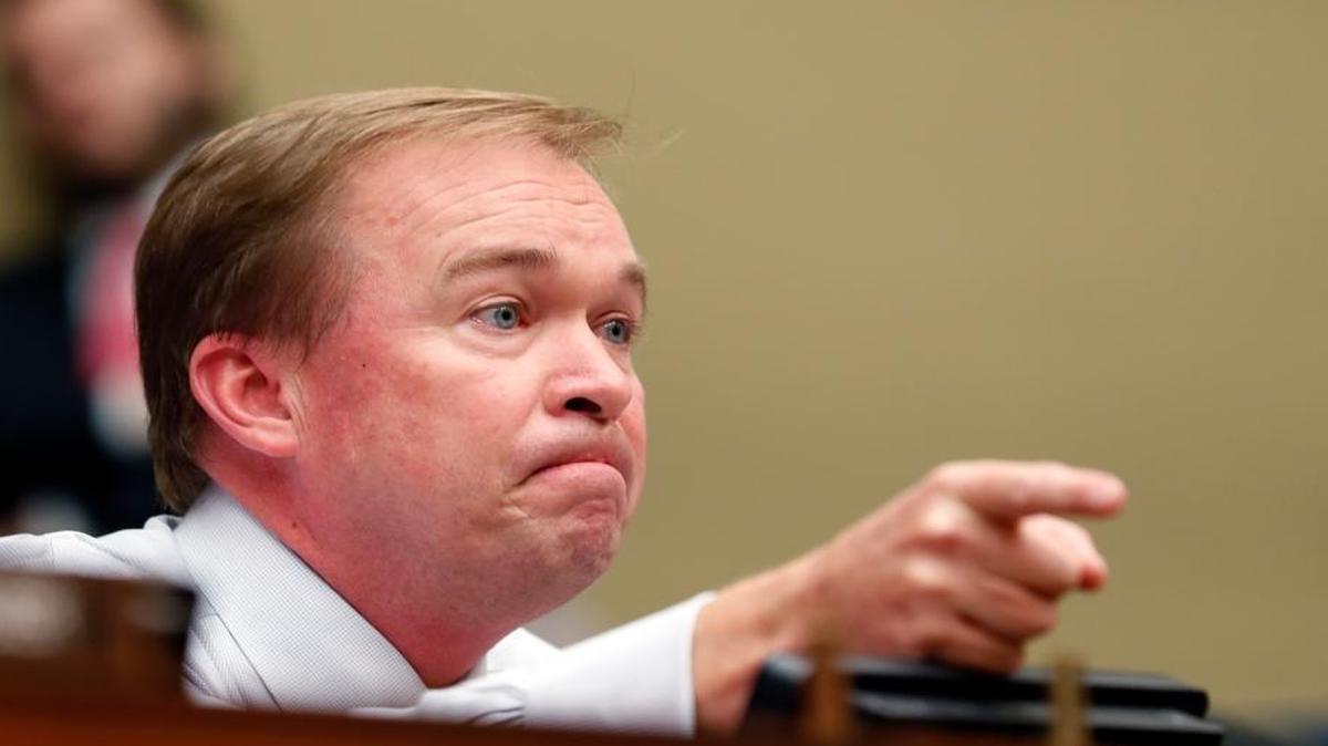 Rep. Mick Mulvaney, R-S.C., questions Mylan CEO Heather Bresch on Capitol Hill in Washington, Sept. 21, 2016.