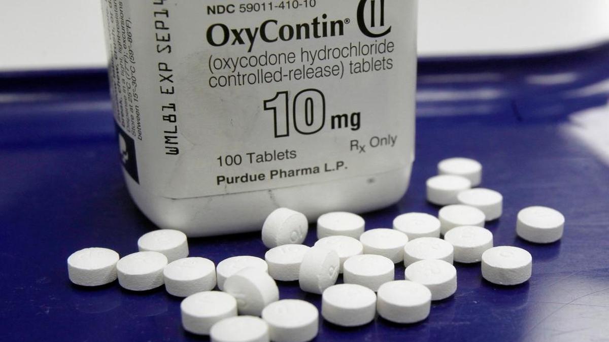 This Feb. 19, 2013 photo shows OxyContin pills, a powerful opioid, at a pharmacy in Montpelier, Vt. President Obama’s 2017 budget seeks $1.1 billion to fight heroin and opioid addiction.