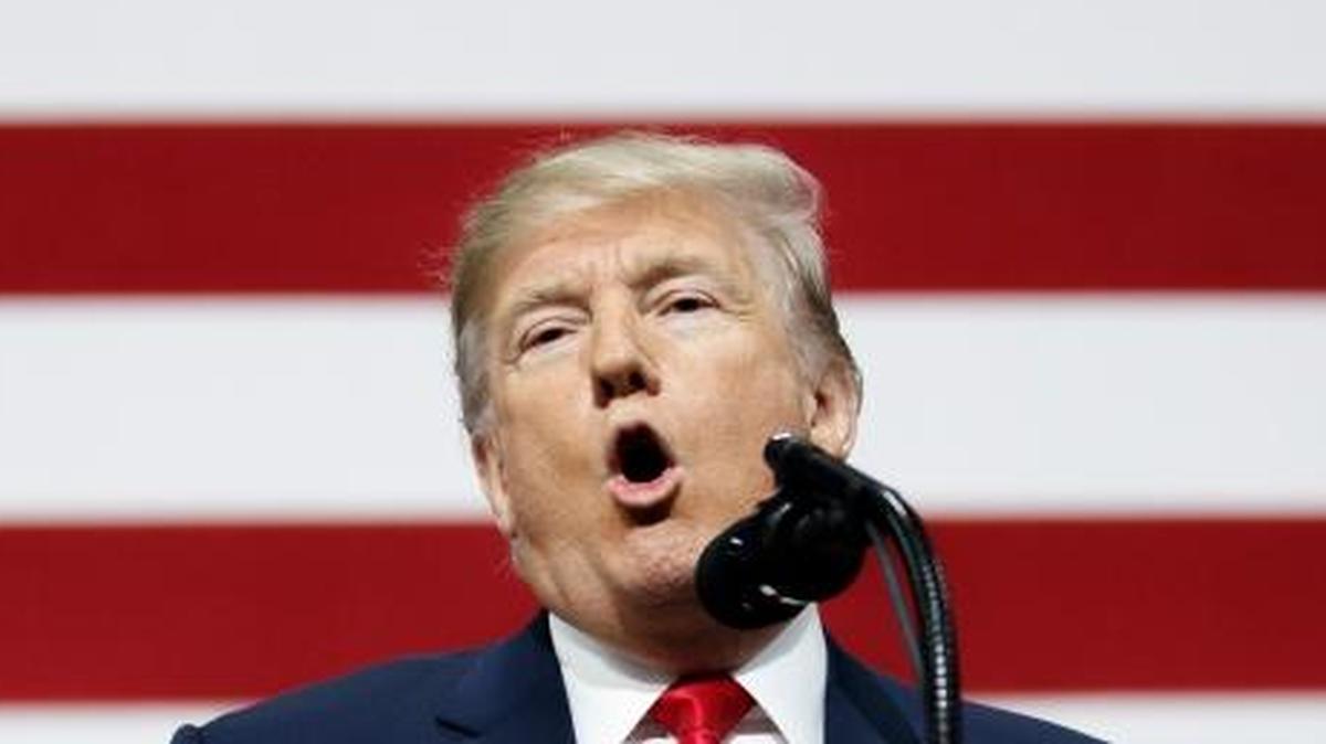 President Donald Trump speaks at a rally in Moon Township, Pa., March 10, 2018. In a 75-minute performance in western Pennsylvania, it was vintage 2016 Trump: rambling and fiery, boastful and jocular — the part of being president that he loves perhaps the most.