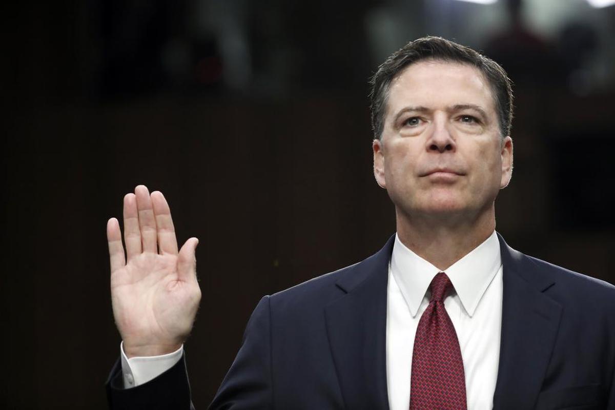 Former FBI Director James Comey