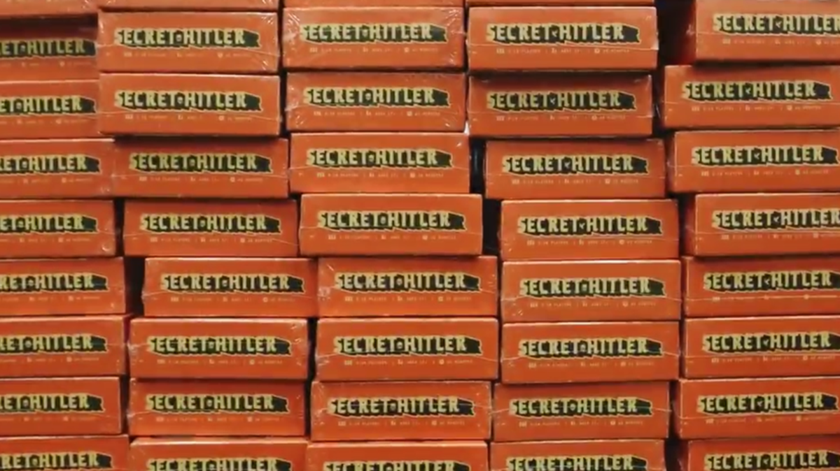 ‘Cards Against Humanity’ co-creator Max Temkin posted a short video on Twitter showing a team of people packing and shipping 100 boxes of the ‘Secret Hitler’ board game to every U.S. Senator.
