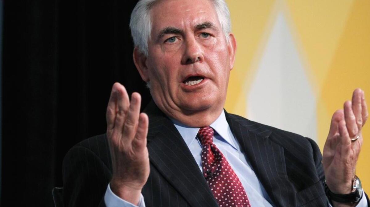 Secretary of State Rex Tillerson has recused himself from Keystone XL Pipeline deliberations.