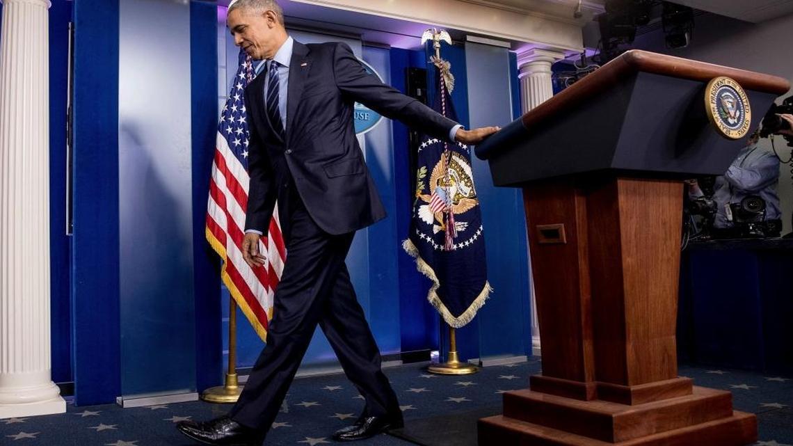 Obama’s hollow vows leave Trump with serious foreign-policy perils