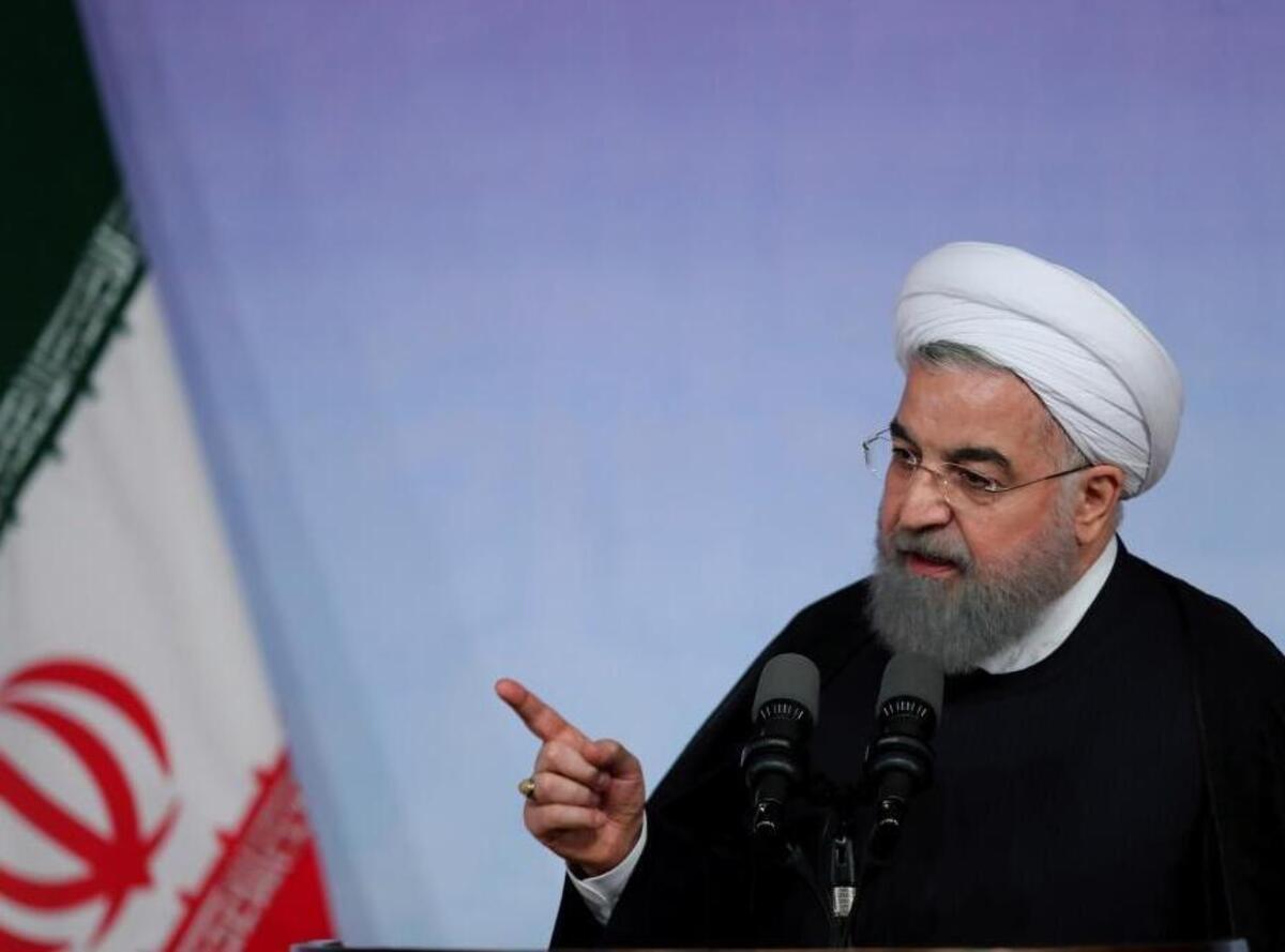 In this photo released by the official website of the office of the Iranian Presidency, Iran's President Hassan Rouhani speaks during a ceremony marking the beginning of new Iranian academic year at the Tehran University on Saturday.